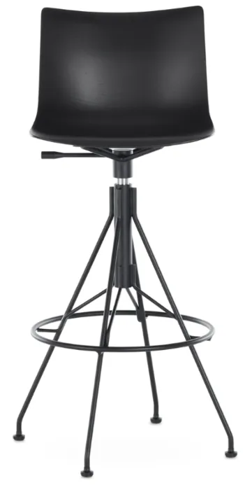 Op = Op Kartell C. Koya barkruk-Black Wood/Black