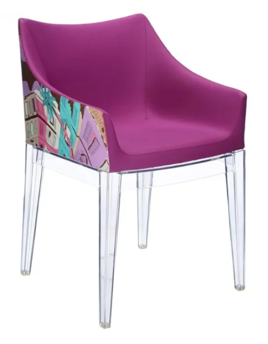 Aanbieding Kartell Madame Pucci stoel-Rome/Chrystal