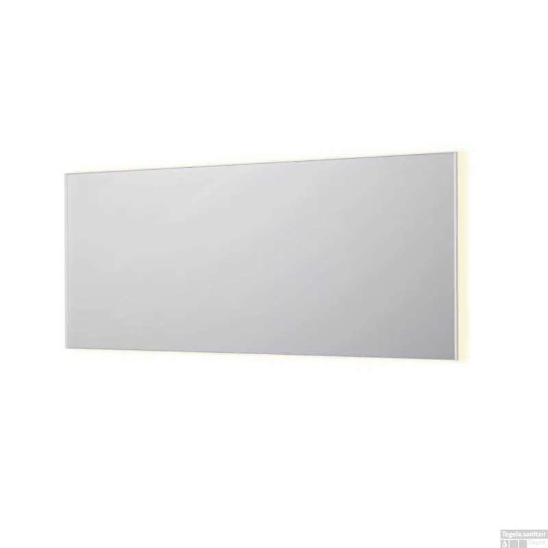 Fabrieksprijs Spiegel INK SP32 180x4x80 cm Incl. Indirect LED-Verlichting Rondom en Spiegelverwarming Mat Wit