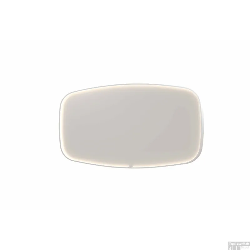 Beperkte Voorraad Spiegel INK SP31 160x4x80 cm incl. LED-verlichting en Spiegelverwarming Mat Wit