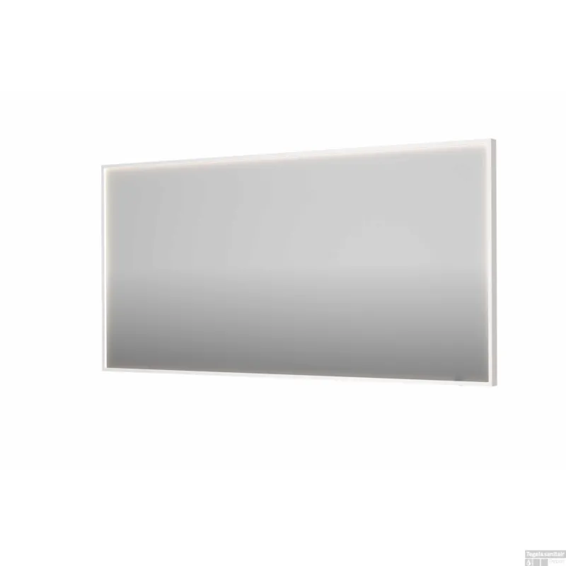 Alleen Vandaag Spiegel INK SP19 160x4x80 cm incl. direct LED-Verlichting Rondom en Spiegelverwarming Mat Wit