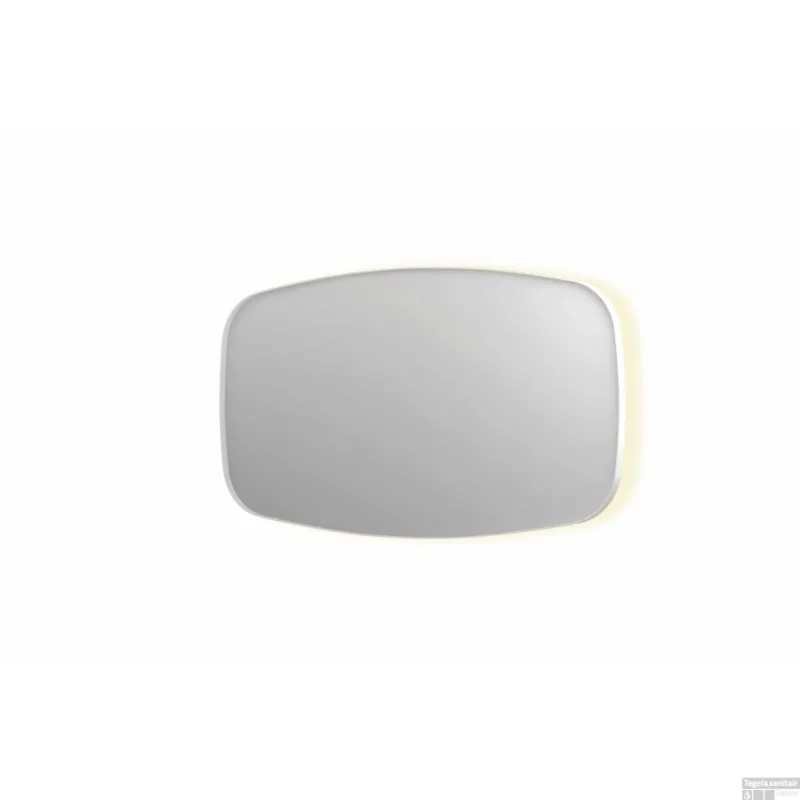 Beperkt Aanbod Spiegel INK SP30 140x4x80 cm incl. Indirect LED-Verlichting Rondom en Spiegelverwarming Mat Wit