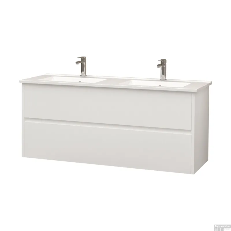 Merkproduct Badkamermeubel BWS Hayat 120x45x50 cm Wit