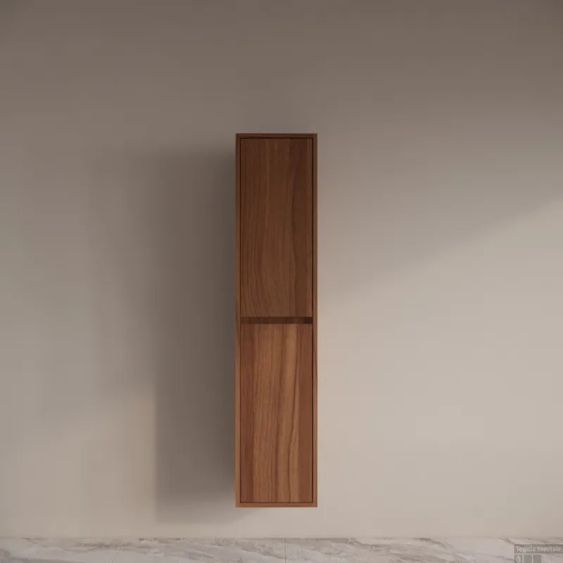 Op = Op Kolomkast BWS Riga 160 cm Walnoot