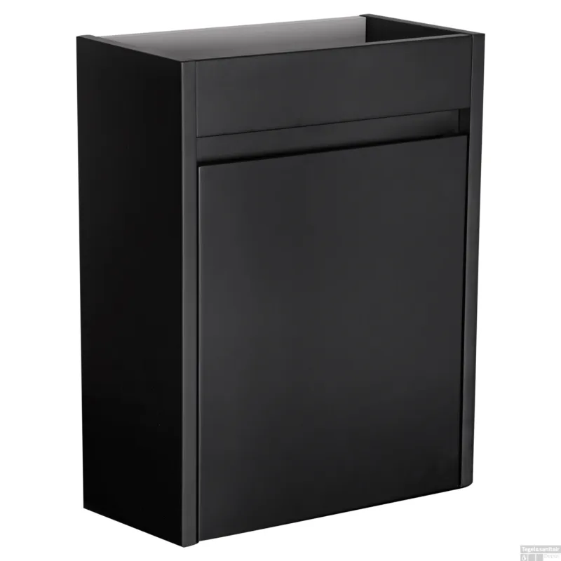 Fonteinkast Differnz Hura L FSC 52x40x21.5 Cm Zwart Veilige Betaling