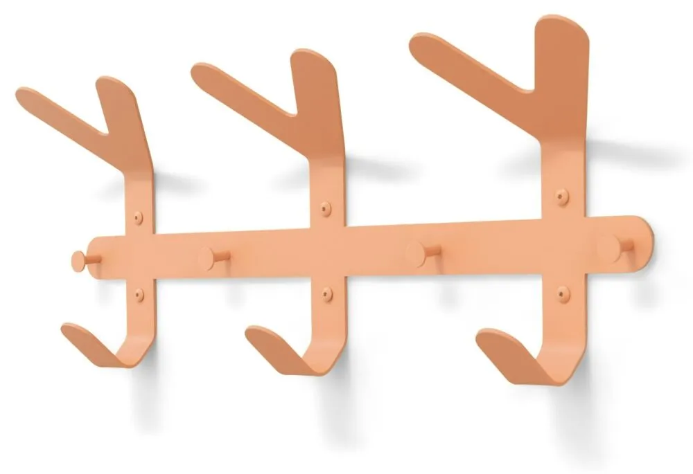 Alleen Vandaag Spinder Design Frondo wandkapstok-Clay Terra