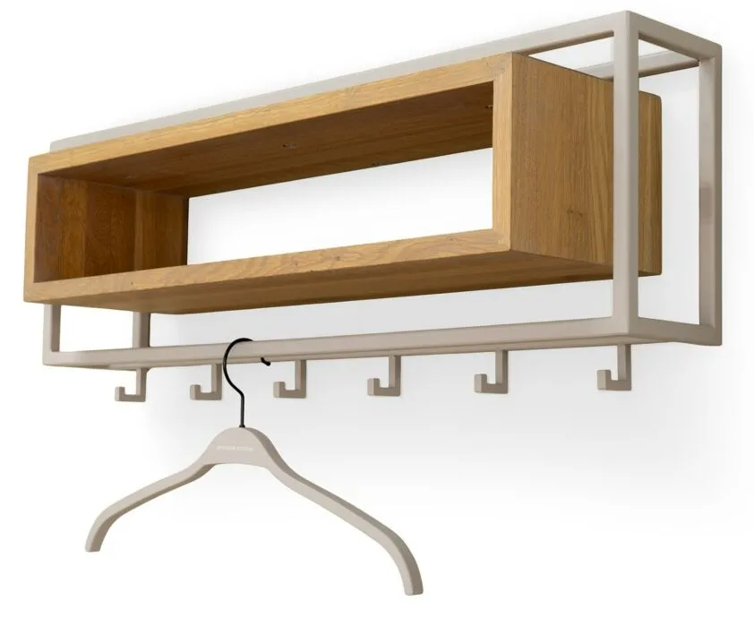 Voordeelprijs Spinder design School 80 wandkapstok -Silky Taupe