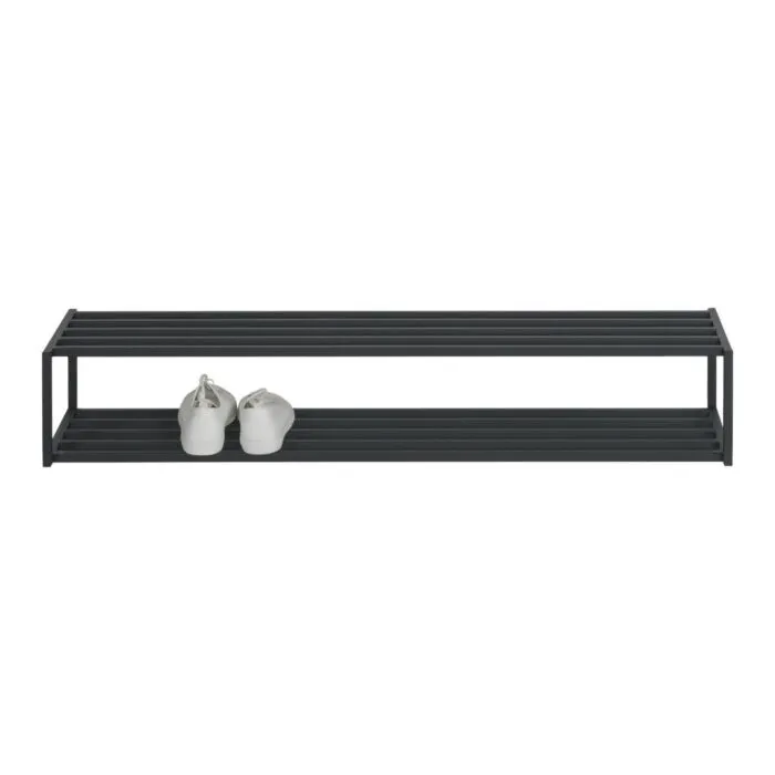 Voordeelprijs Spinder Design School schoenenrek-120 cm -Zwart