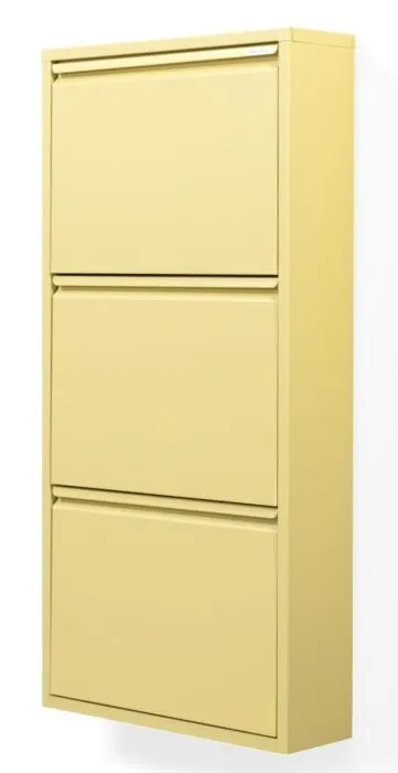Rechtstreeks Van De Fabrikant Spinder Design Billy 3 schoenenkast-Butter Yellow