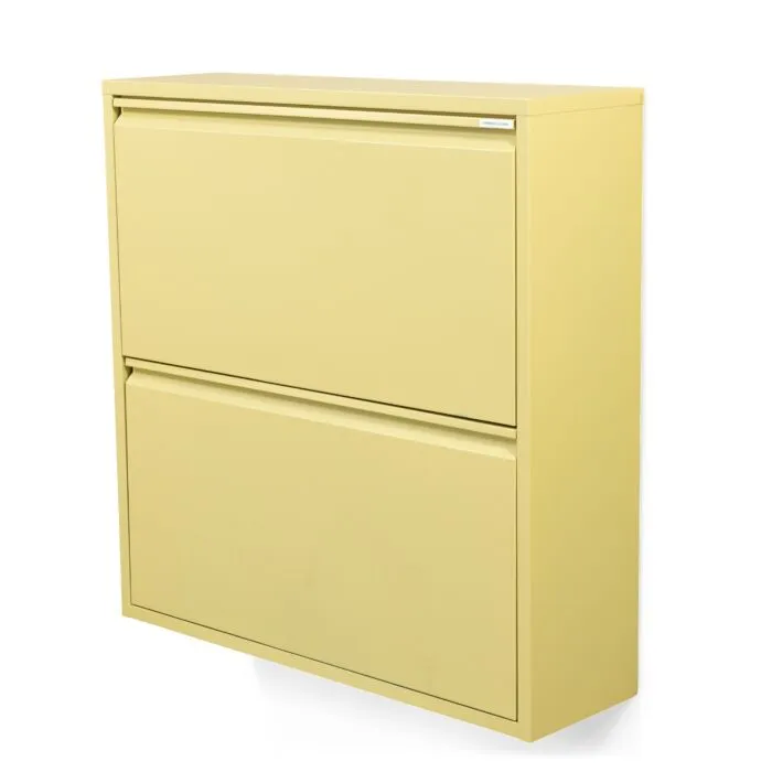Spinder Design Billy 2 schoenenkast-Butter Yellow Lage Prijs