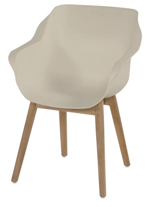 Hartman Sophie Studio Teak armstoel-Beige Superprijs