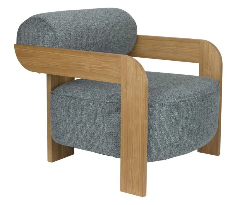 Zuiver Oolong loungestoel - Ocean Blue Nieuw