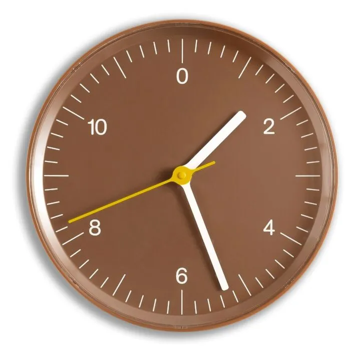 Aanbieding HAY wandklok-Brown