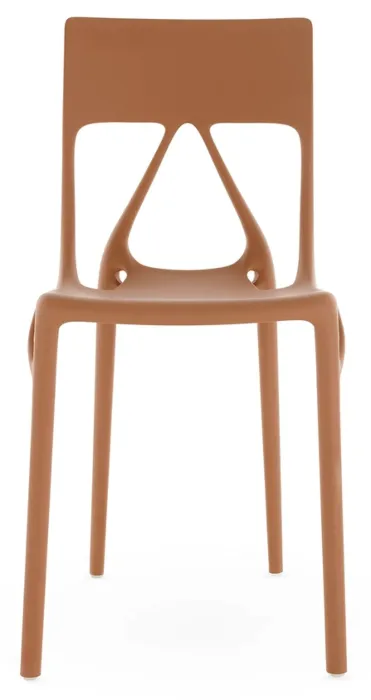 Finale Uitverkoop Kartell A.I. Lite stoel - 2 stuks-Brown