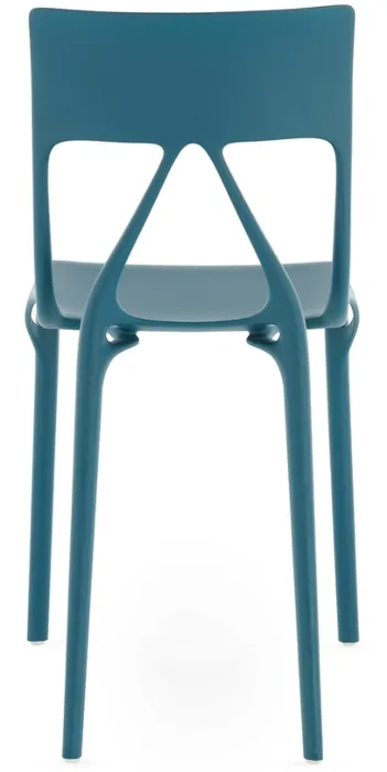 Kartell A.I. Lite stoel - 2 stuks-Petrol Aanbieding