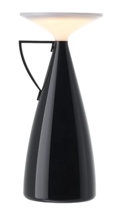 Meest Verkocht Kartell Camomille draagbare tafellamp-Black