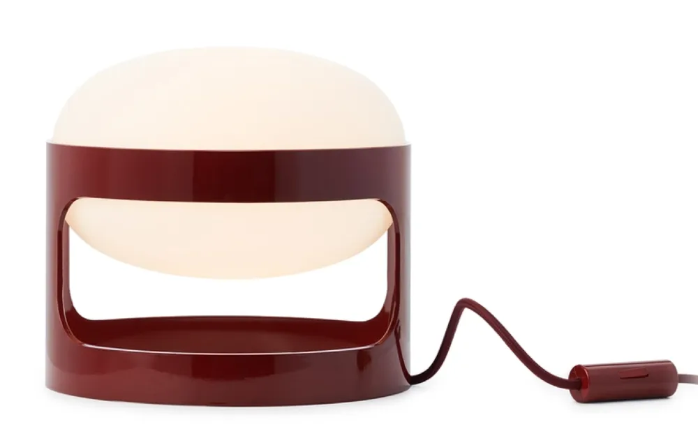 Uitverkoop Kartell KD28 tafellamp-Burgundy