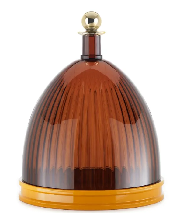 Op = Op Kartell La Coupole centrepiece-Mustard
