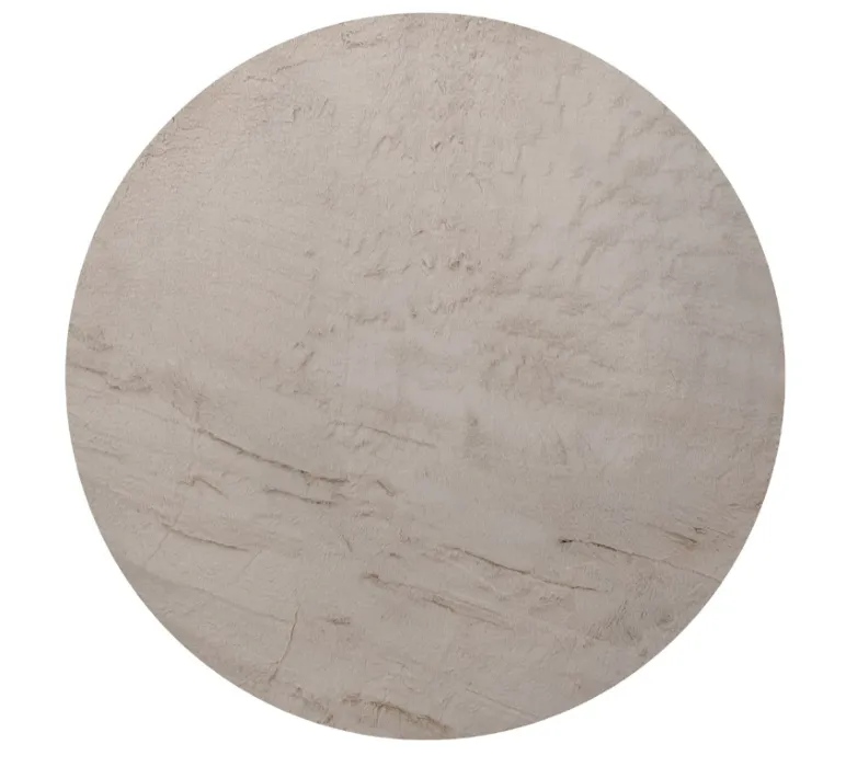 Must Living Lodge taupe rond vloerkleed -Medium Hoge Kwaliteit