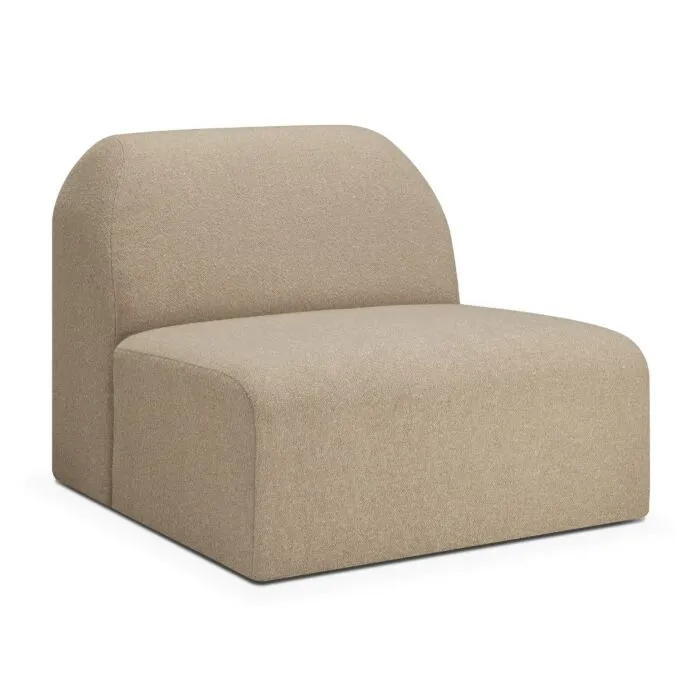 Beste Prijs Ethnicraft Bulky modulair element bank - 1 zits-Almond