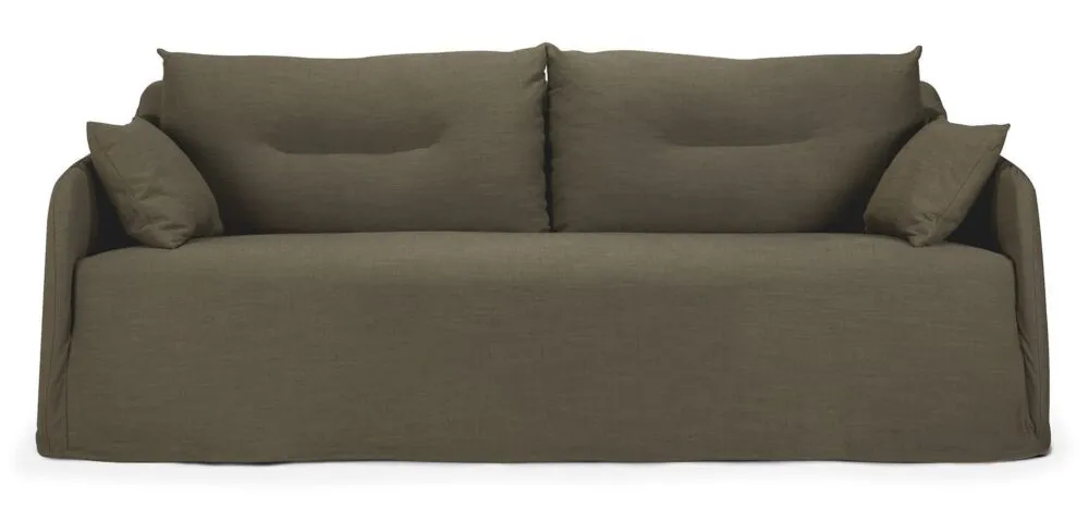 Lage Kosten Ethnicraft Weave 2-zits bank-Groen