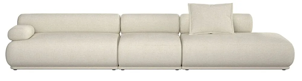 Zuiver Rembrandt 4,5 zits bank-Links-Beige Koopje