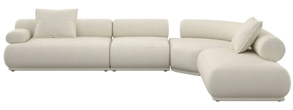 Zuiver Rembrandt 7,5 zits bank-Links-Beige Seizoensaanbieding