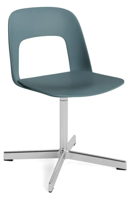 HAY Layout 131 stoel - aluminium onderstel-Ocean - Mode 045 Koop Online