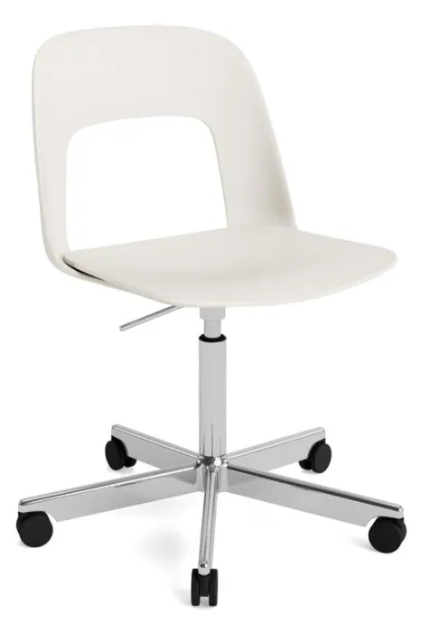 Koop Online HAY Layout stoel 141 - aluminium onderstel-Cream White - Mode 011