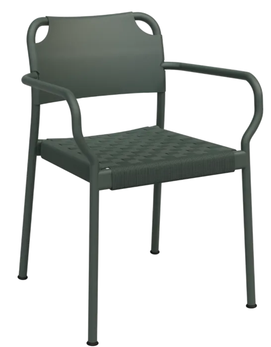 Weekendaanbieding Fritz Hansen Vind armstoel-Hunter Green