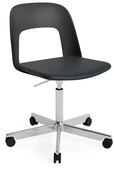 Veilige Betaling HAY Layout 143 stoel - aluminium onderstel-Black - Grano Black