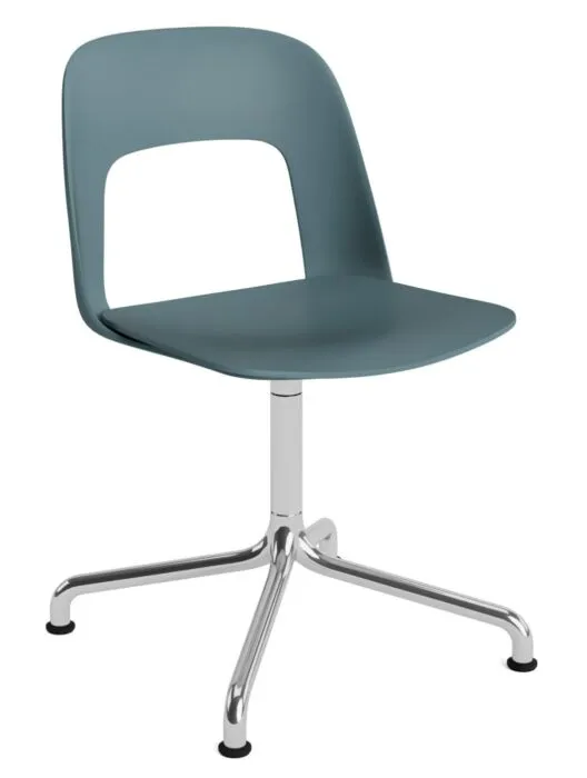 HAY Layout 151 stoel - aluminium onderstel-Ocean - Mode 045 Aanbieding