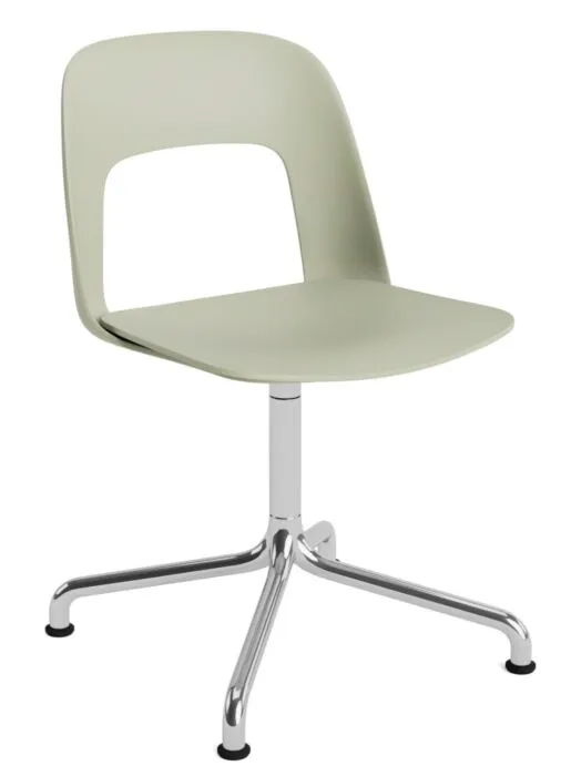 Nu Kopen HAY Layout 151 stoel - aluminium onderstel-Pastel Green - Relate 921
