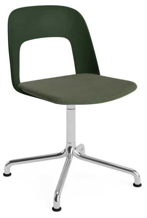 HAY Layout 153 stoel - aluminium onderstel-Bottle Green - Mode 072 Koop Vandaag
