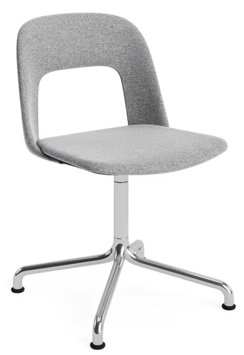 Beperkt Aanbod HAY Layout 154 stoel - aluminium onderstel-Hallingdal 130