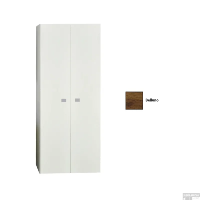 Bestseller Kolomkast Sanicare Q5 2 Soft-Close Deuren 160 cm Belluno