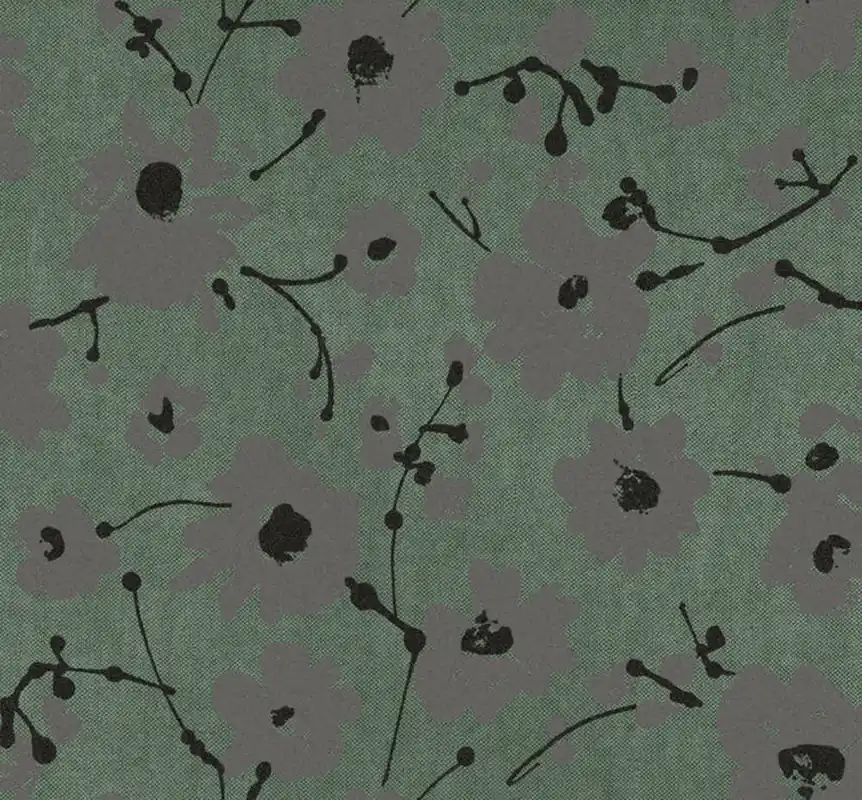 Beperkte Voorraad Behang Arte Flamant Suite III - Velvet Metal Velvet Flower 18009