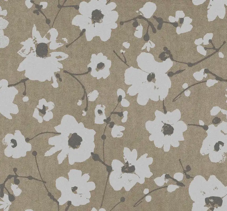 Behang Arte Flamant Suite III - Velvet Metal Velvet Flower 18006 Flitsaanbieding