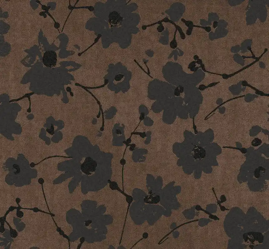 Behang Arte Flamant Suite III - Velvet Metal Velvet Flower 18003 Voordeelprijs