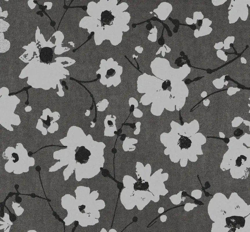 Snelle Levering Behang Arte Flamant Suite III - Velvet Metal Velvet Flower 18011