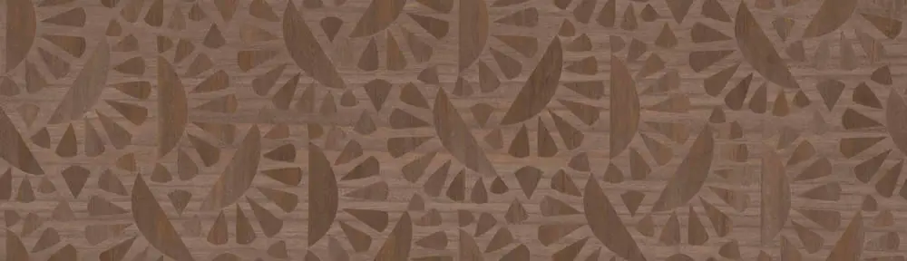 Arte Moooi Green House Woodblock Beetle Flora Walnut MO5061 Behang Populair
