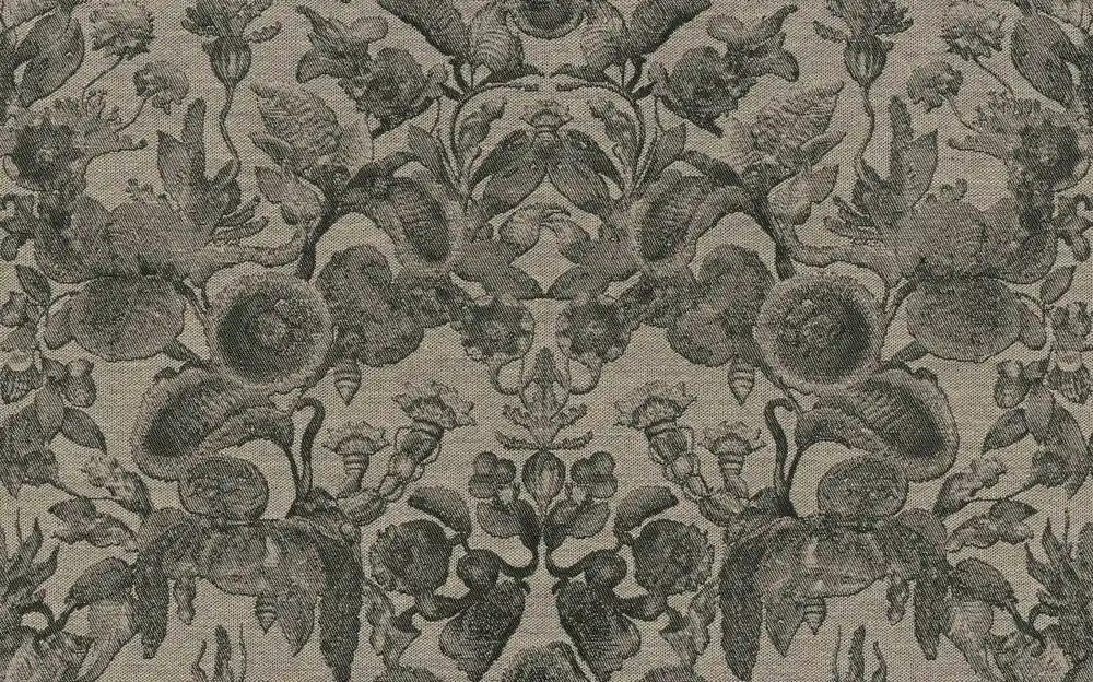 Arte Moooi Green House Coccinella Bella Jacquard Black & Ivory MO5002 Behang Aanbieding