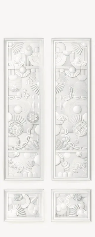 Arte Moooi Green House Greenhouse Gathering Window Architectural White MO5050 Behang Flitsaanbieding