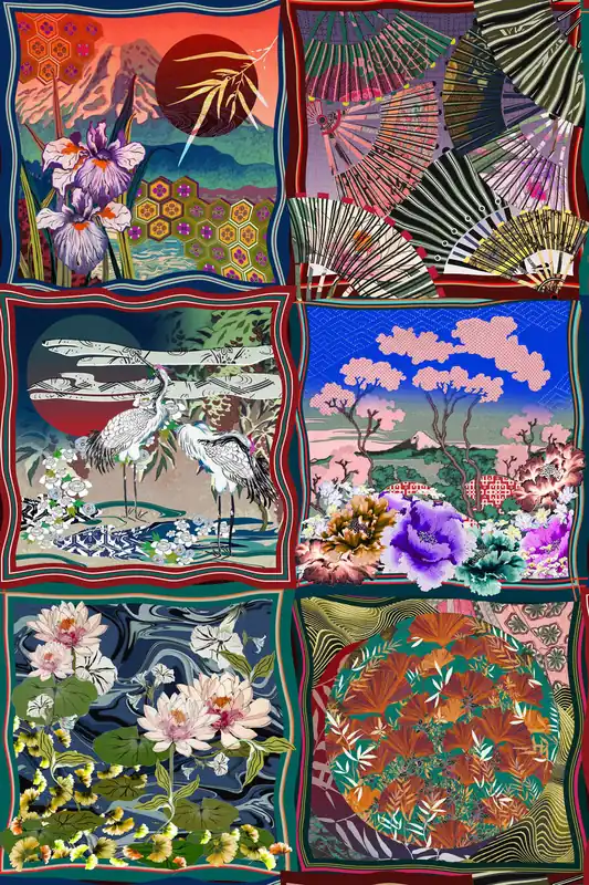 Behang Arte Kami Kimono 87250 Gratis Retour
