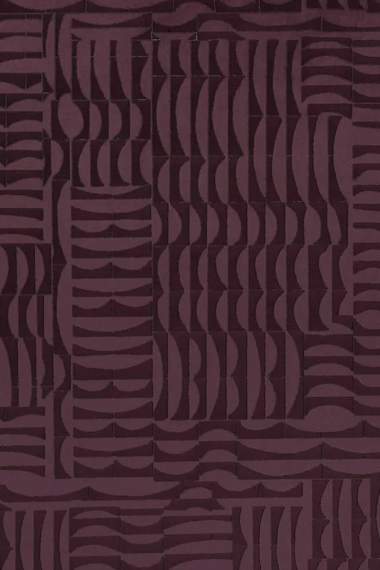 Tijdelijk Beschikbaar Behang Arte Kharga Barkhan Burgundy 74002