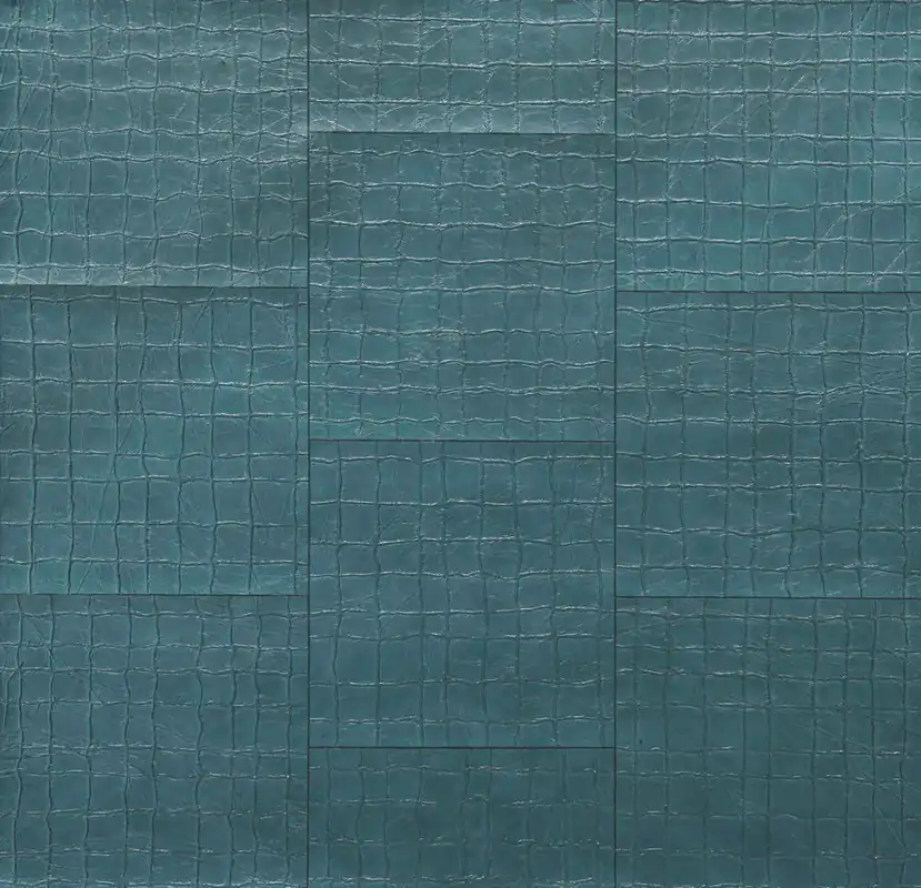Lage Kosten Behang Arte Kharga Tenere Grey Teal 74023