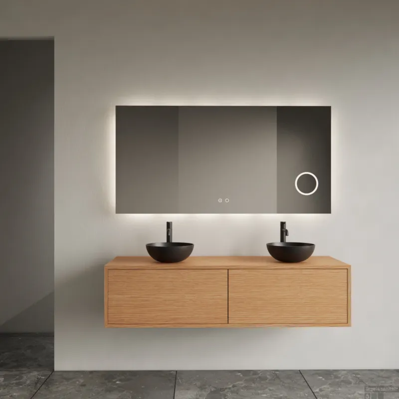 Tijdelijk Beschikbaar Onderkast Gliss Design Joa Pure 120 CM 2 Laden Incl.Topplaat