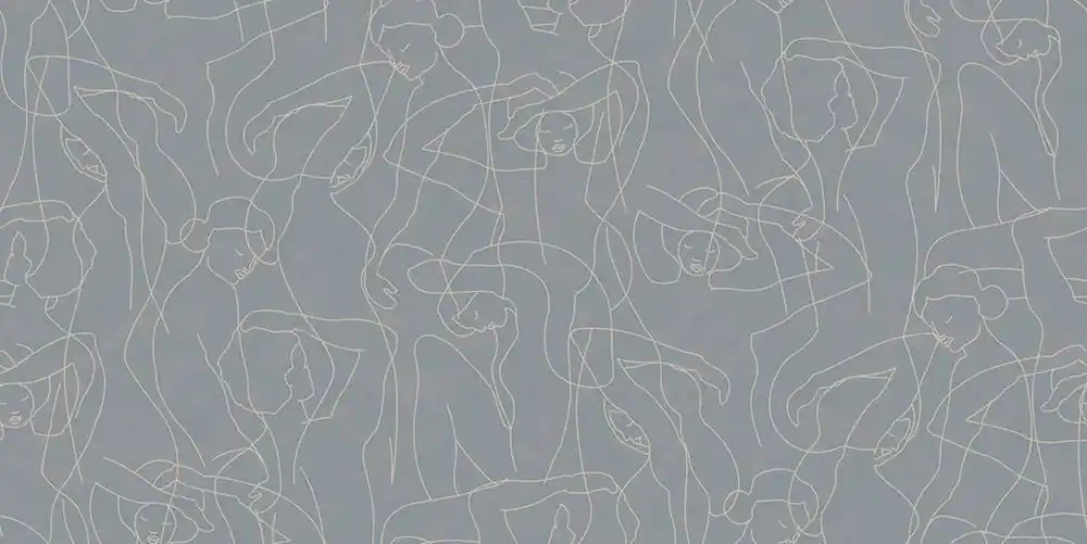 Speciale Aanbieding Hookedonwalls Silhouette Model Lines 34846 Behang