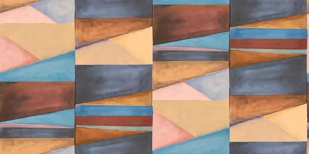 Hookedonwalls Silhouette Color Blocks 34830 Behang Koop Vandaag