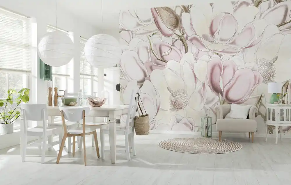 Finale Uitverkoop Komar Home Petals XXL4-1031 Behang